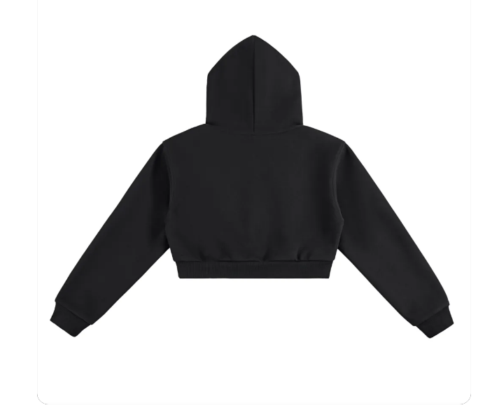 ASSURÉ Women’s Premium Cropped Zip-Up Hoodie Sweatsuit
