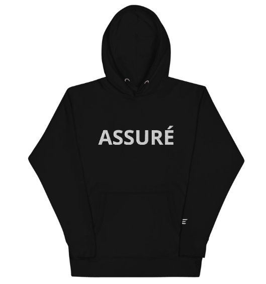 The Assuré Men's Hoodie Collection with Custom Embroidery