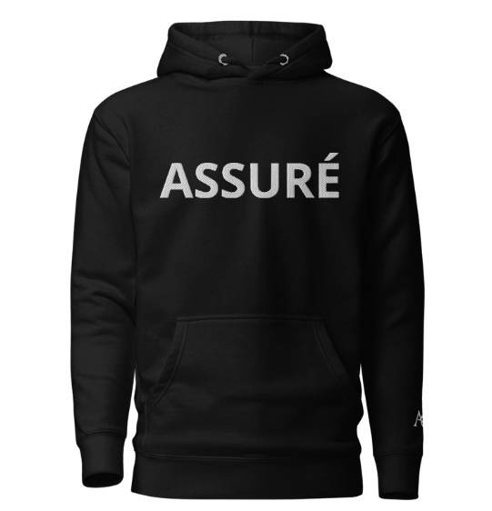 The Assuré Men's Hoodie Collection with Custom Embroidery