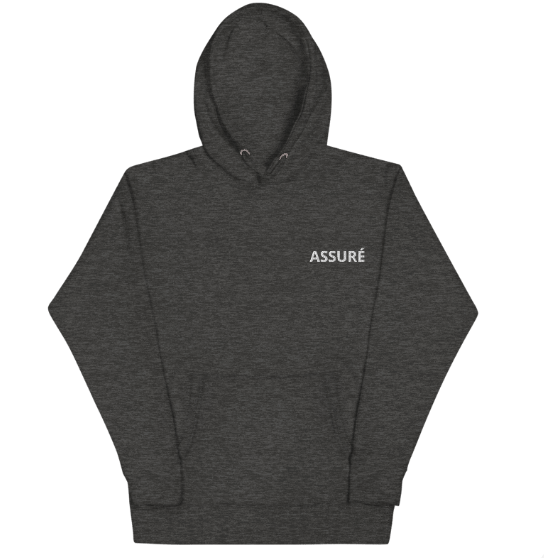 The Assuré Men's Hoodie Collection with Custom Embroidery