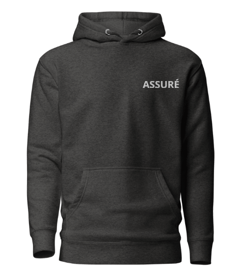 The Assuré Men's Hoodie Collection with Custom Embroidery