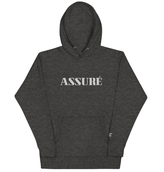 The Assuré Men's Hoodie Collection with Custom Embroidery