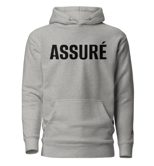 The Assuré Men's Hoodie Collection with Custom Embroidery