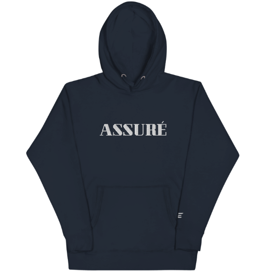 The Assuré Men's Hoodie Collection with Custom Embroidery
