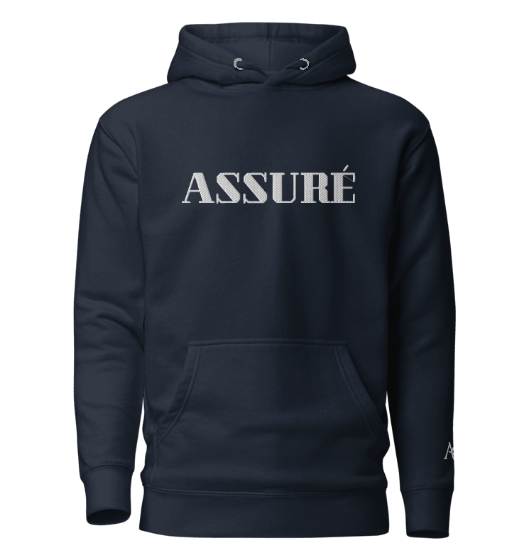 The Assuré Men's Hoodie Collection with Custom Embroidery