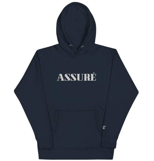 The Assuré Men's Hoodie Collection with Custom Embroidery