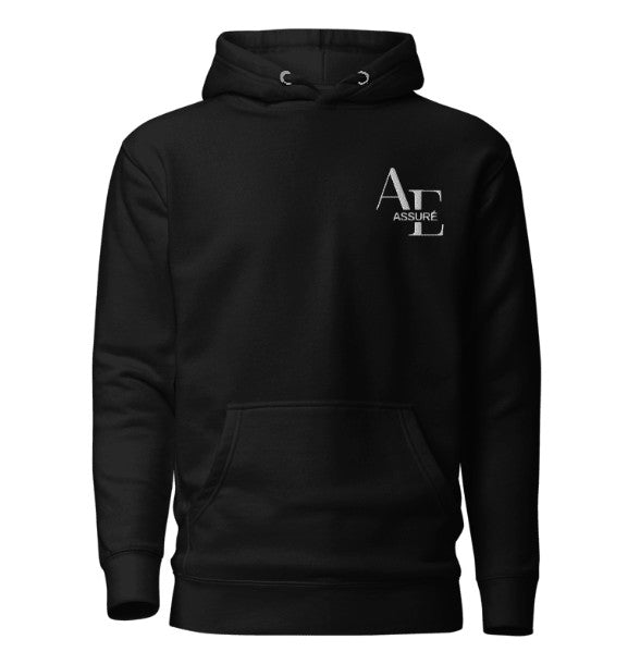 The Assuré Men's Hoodie Collection with Custom Embroidery