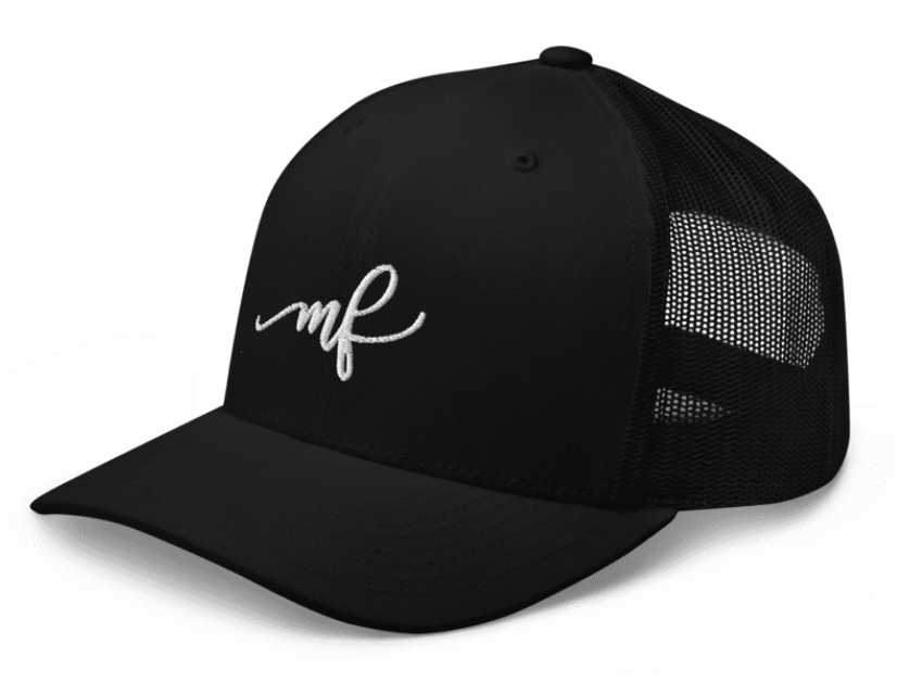 Men's Major Figures Embroidered Retro Trucker Hat - One Size Fits All