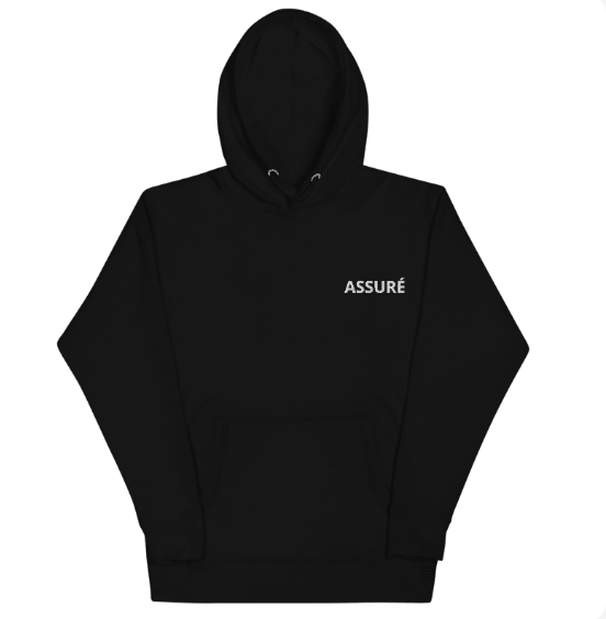 The Assuré Men's Hoodie Collection with Custom Embroidery