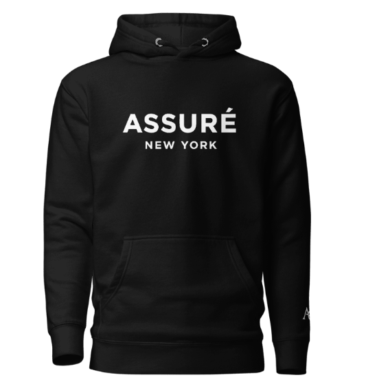 The Assuré Men's Hoodie Collection with Custom Embroidery