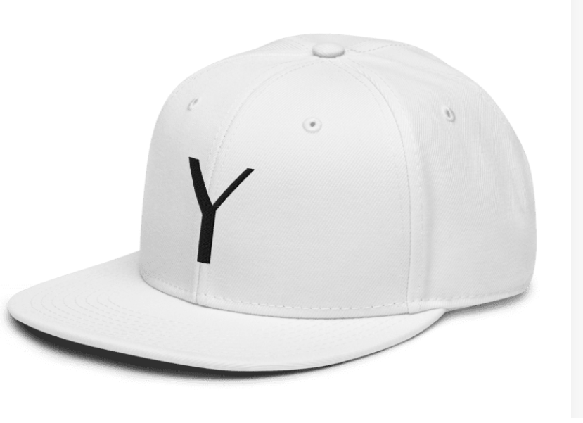 Men's Embroidered Snapback Hat- One Size Fits All