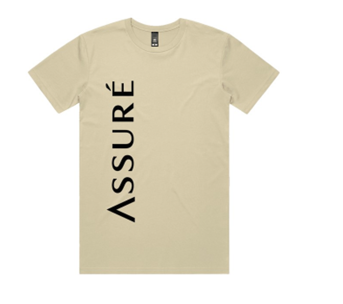 ASSURÉ Men’s Vertical Sig Premium Midweight T-Shirt