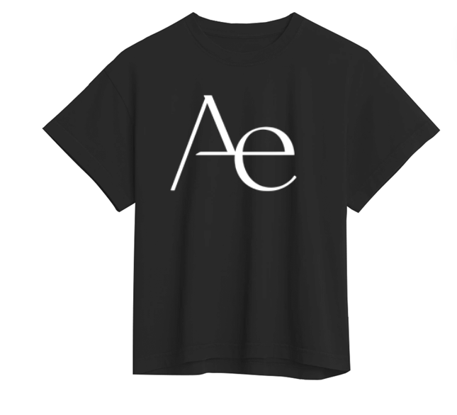 AE ASSURÉ “ÉLAN Luxe” Women's Premium  Heavyweight 100% Organic Tee