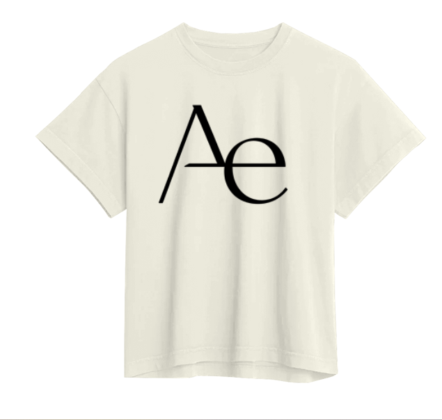 AE ASSURÉ “ÉLAN Luxe” Women's Premium  Heavyweight 100% Organic Tee