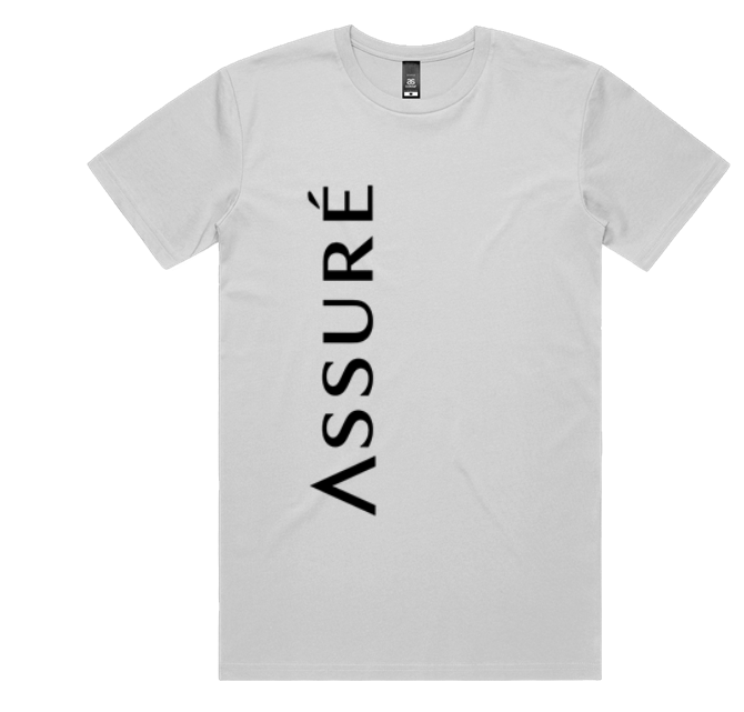 ASSURÉ Men’s Vertical Sig Premium Midweight T-Shirt