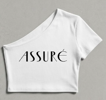 SOLD OUT! ASSURÉ WOMEN'S ONE-SHOULDER T-SHIRT