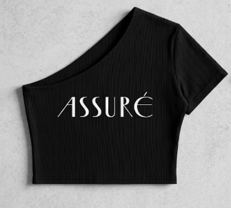 SOLD OUT! ASSURÉ WOMEN'S ONE-SHOULDER T-SHIRT