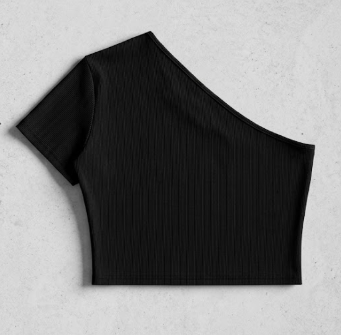SOLD OUT! ASSURÉ WOMEN'S ONE-SHOULDER T-SHIRT