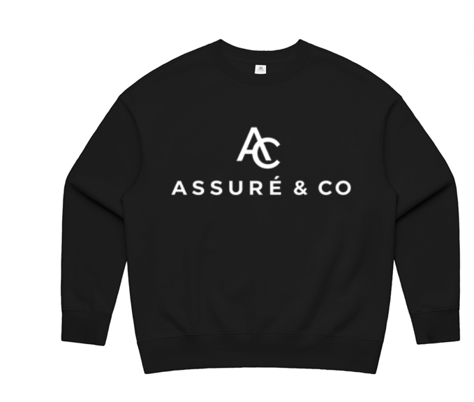 ASSURÉ & CO Women’s Premium Luxe Core Heavyweight Sweatshirt