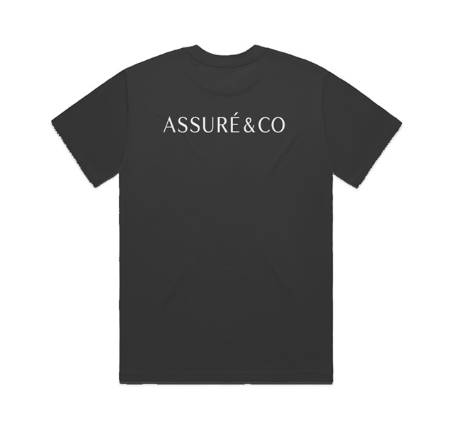 ASSURÉ & CO New York Men's Embroidery Prestige Heavyweight Tee