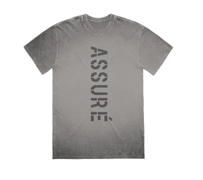 ASSURÉ Men's Eclipse Stone Wash Heavyweight Tee