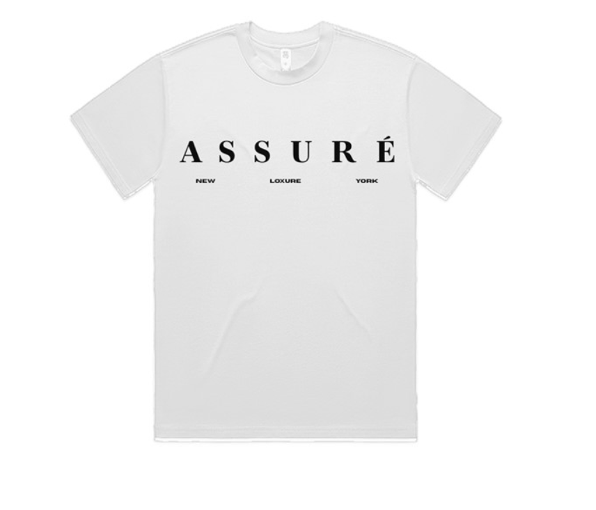 ASSURÉ & CO MEN'S NEW YORK LOXURE OVERSIZED PREMIUM HEAVYWEIGHT T-SHIRT