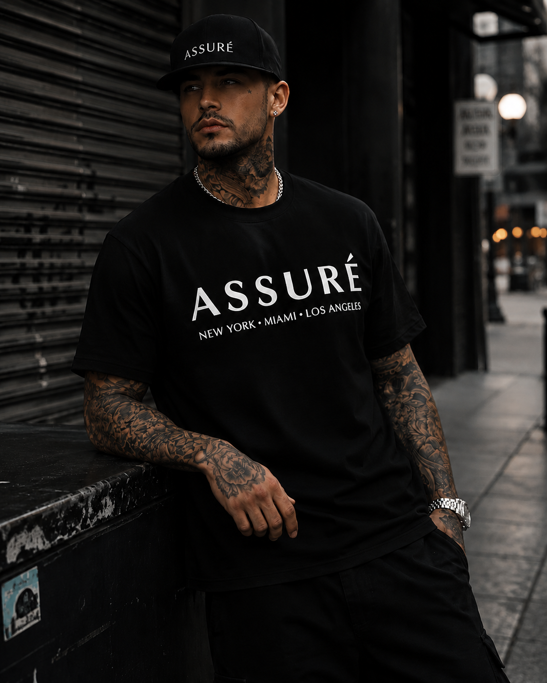 ASSURÉ TRI-CITY MEN'S  HEAVYWEIGHT TSHIRT