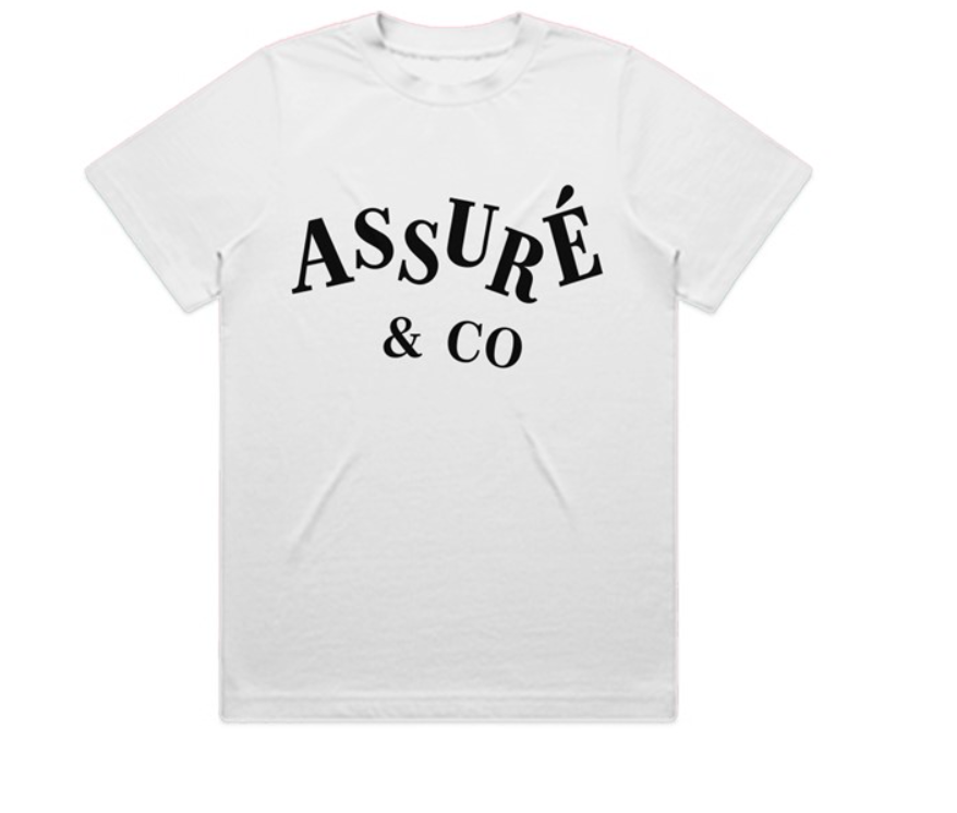 ASSURÉ & CO VINTAGE WOMEN'S RELAXED FIT PREMIUM HEAVYWEIGHT T-SHIRT