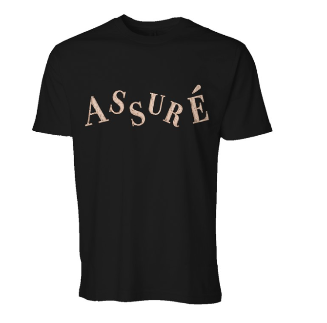 ASSURÉ & CO Men's Vintage Logo Heavyweight T-Shirt