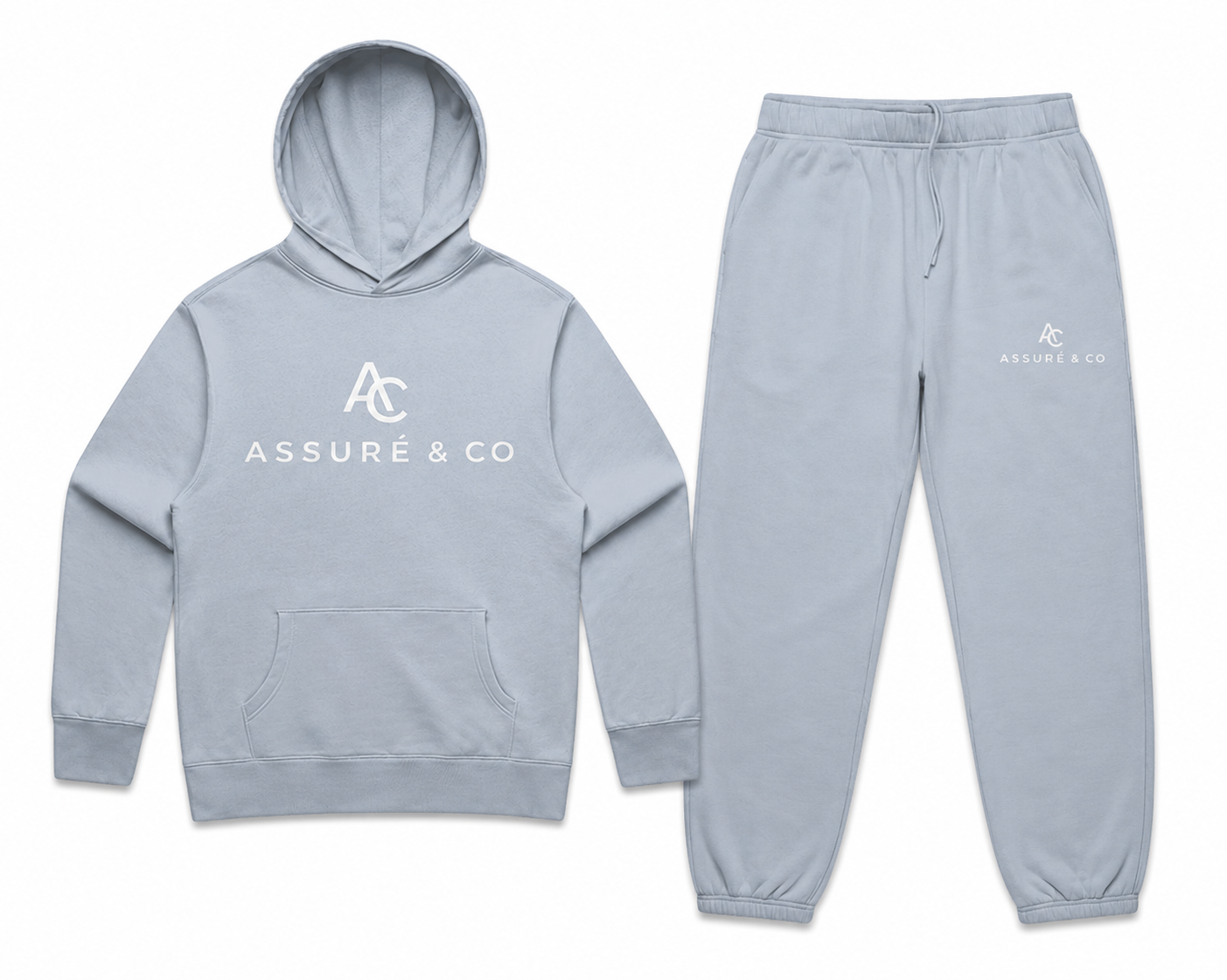 ASSURÉ & CO Men's Premium Luxe Hoodie Suit