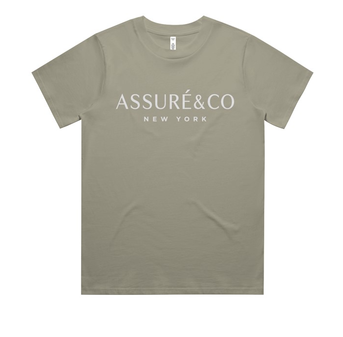 ASSURÉ & CO New York Elevated Women's Heavyweight Tee