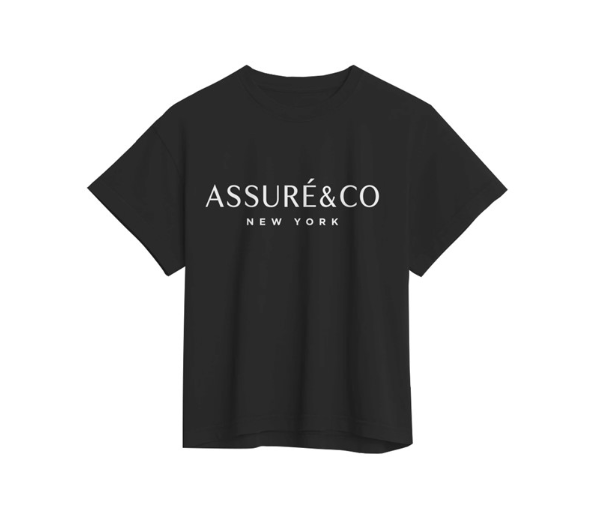 ASSURÉ & CO New York Women's Organic Luxe Heavyweight Tee