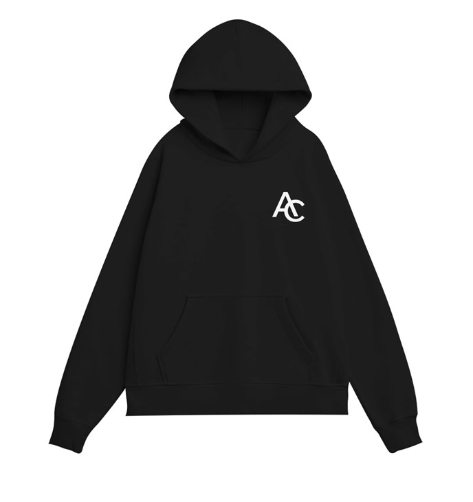 ASSURÉ & CO Men's Embroidery Heavyweight Organic French Terry Hoodie