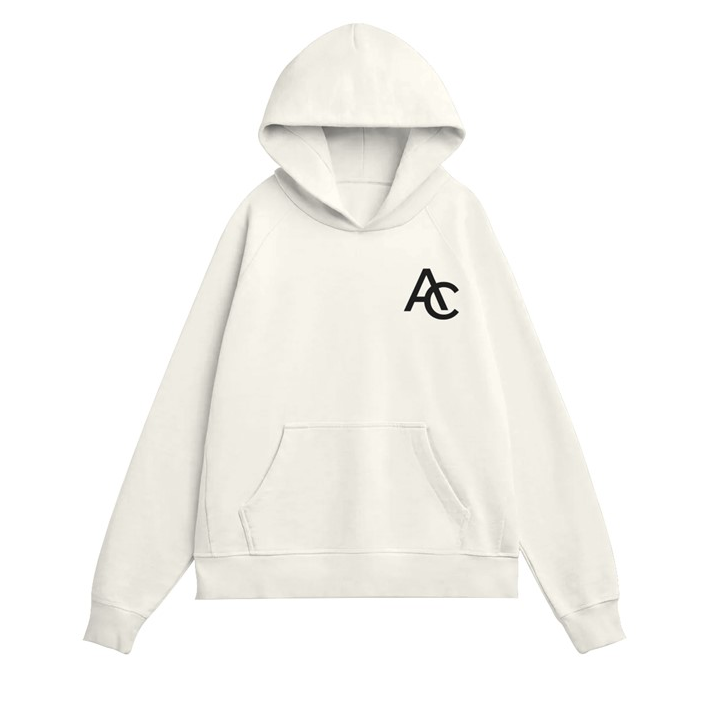 ASSURÉ & CO Men's Embroidery Heavyweight Organic French Terry Hoodie