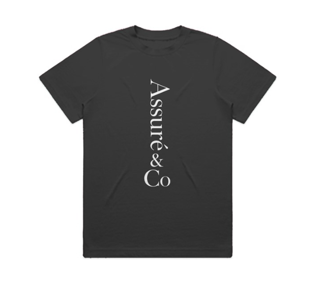 ASSURÉ & CO Heritage Vertical Women's Heavyweight Tee