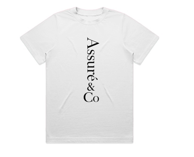 ASSURÉ & CO Heritage Vertical Women's Heavyweight Tee