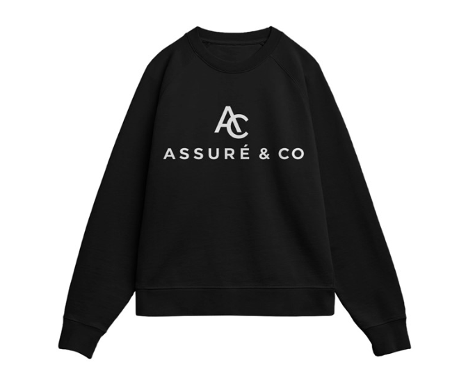 ASSURÉ & CO Men’s Ultra Heavyweight Organic French Terry Sweatshirt