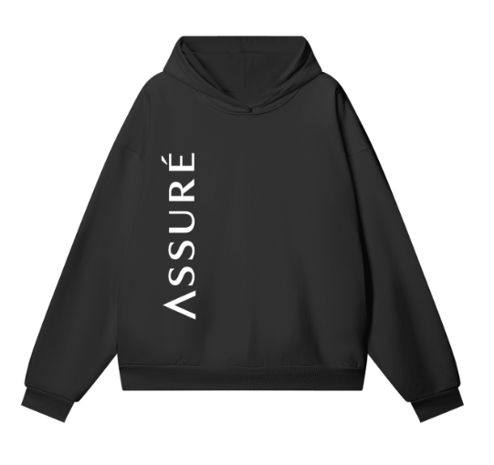 ASSURÉ Women's Elite Vertical Heavyweight Hidden Pocket Fleece Hoodie
