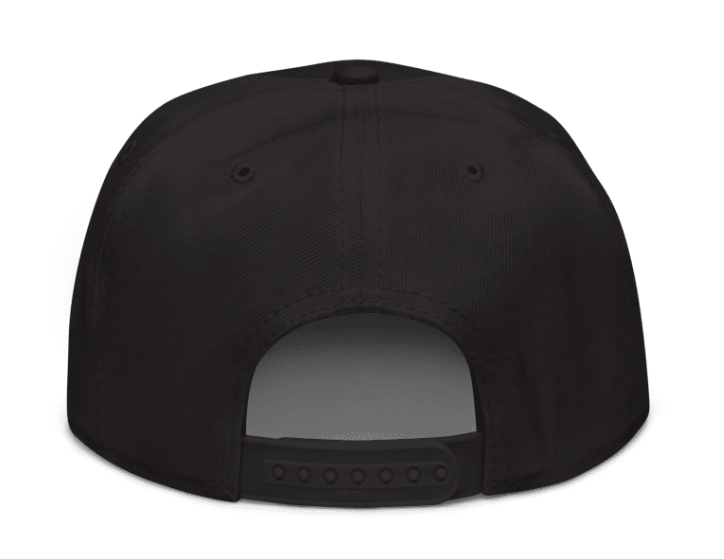 ASSURÉ Noir Custom Snapback Embroidery Hat