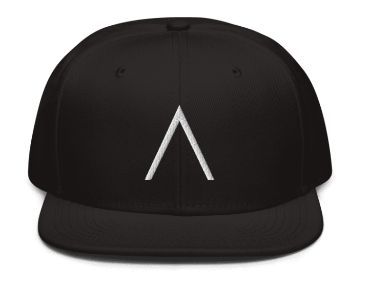 ASSURÉ Noir Custom Snapback Embroidery Hat