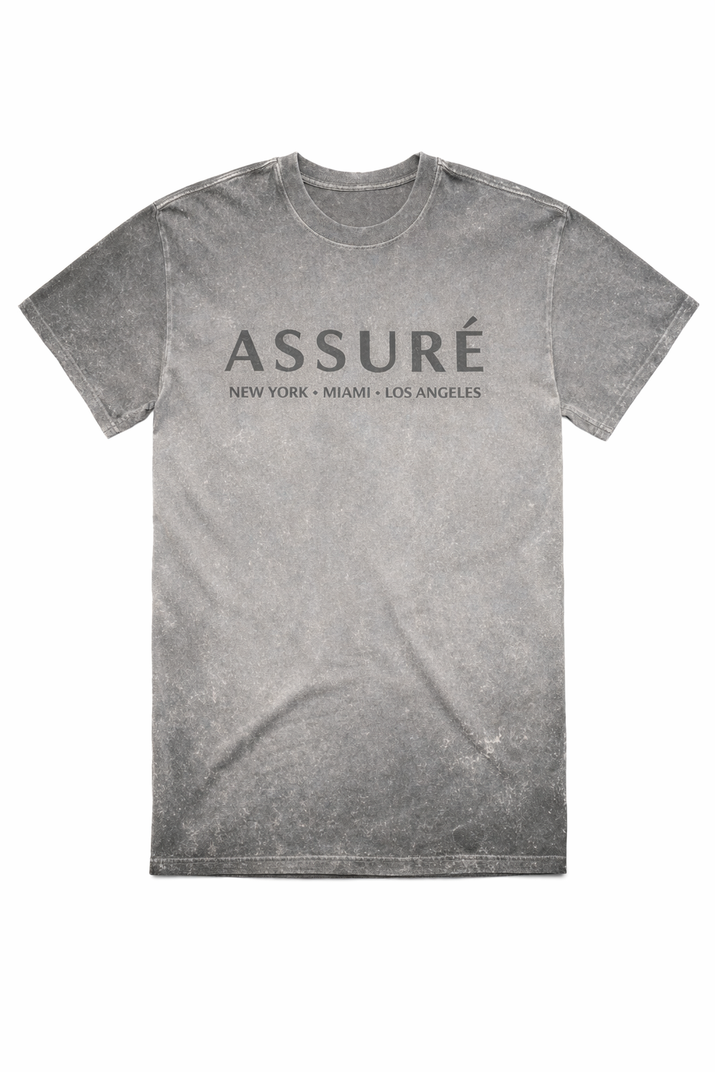 Assuré Men’s Premium Stone Washed Heavyweight T-Shirt
