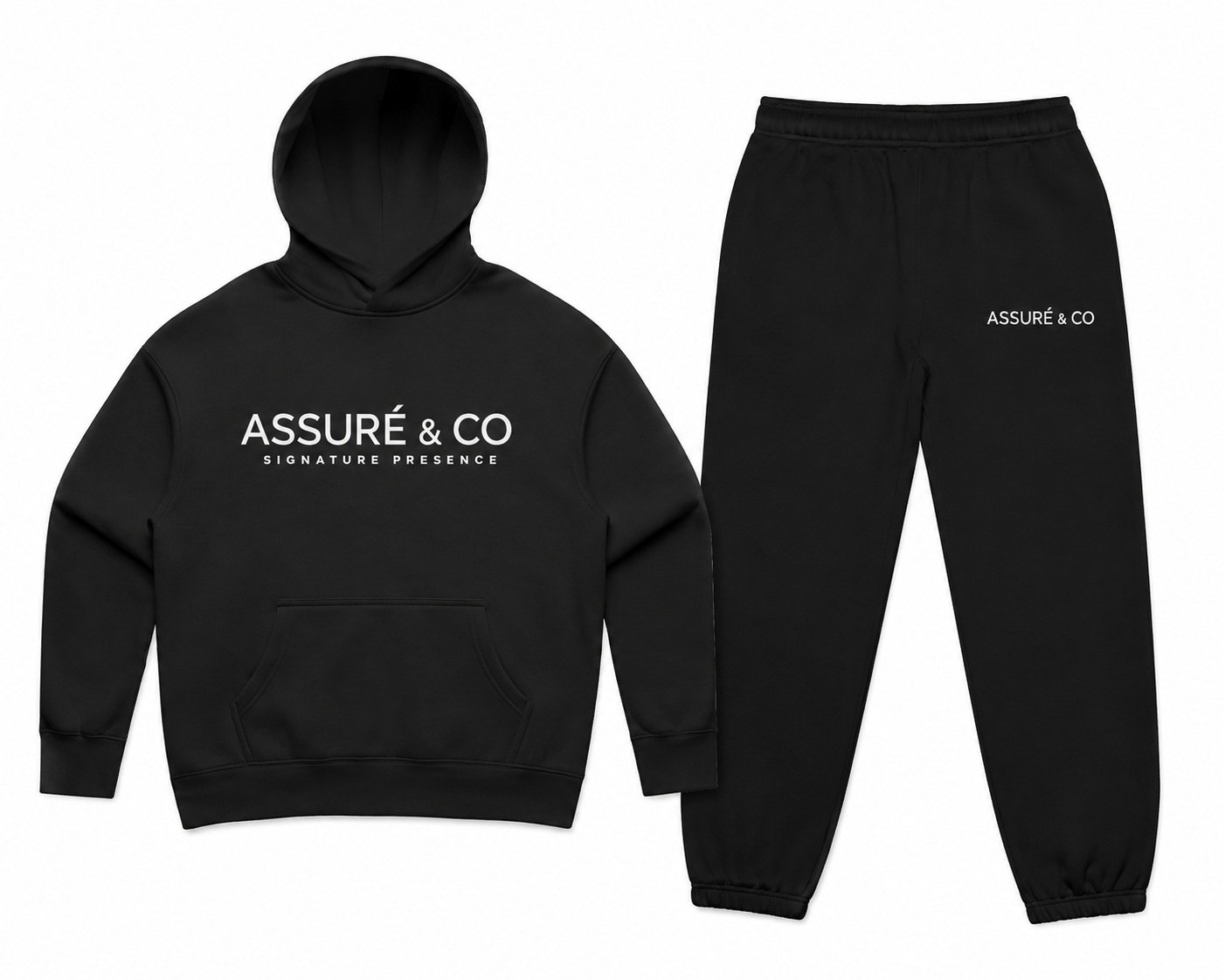 ASSURÉ & CO Women's Signature Preference Relaxed Luxe Hoodie Suit