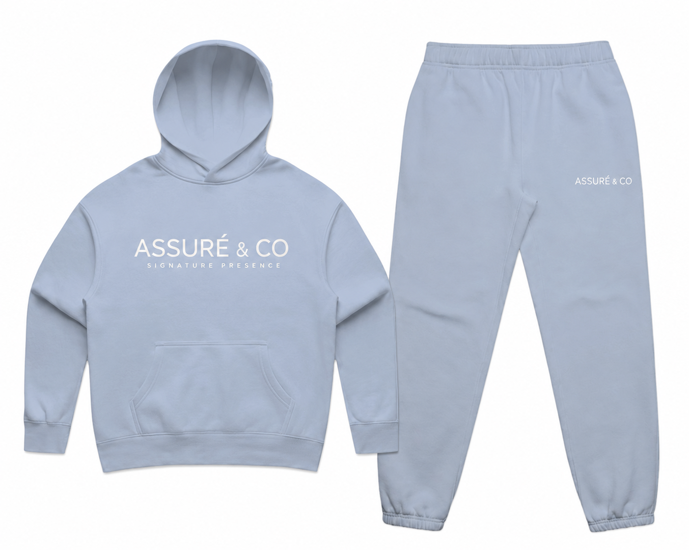 ASSURÉ & CO Women's Signature Preference Relaxed Luxe Hoodie Suit
