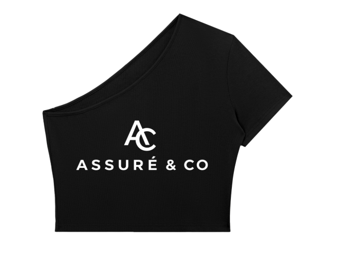 ASSURÉ WOMEN'S ONE-SHOULDER T-SHIRT