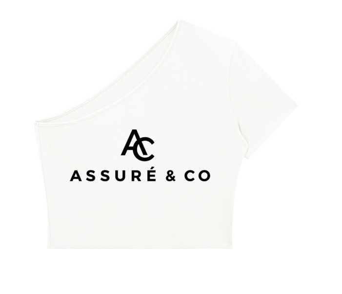 ASSURÉ WOMEN'S ONE-SHOULDER T-SHIRT
