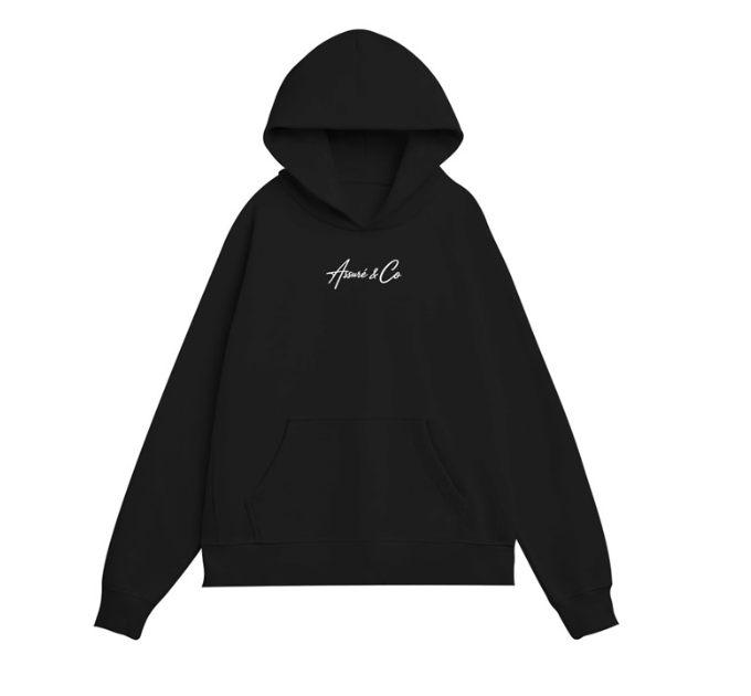 ASSURÉ & CO Men’s Super Heavyweight 500 GSM Organic French Terry Hoodie