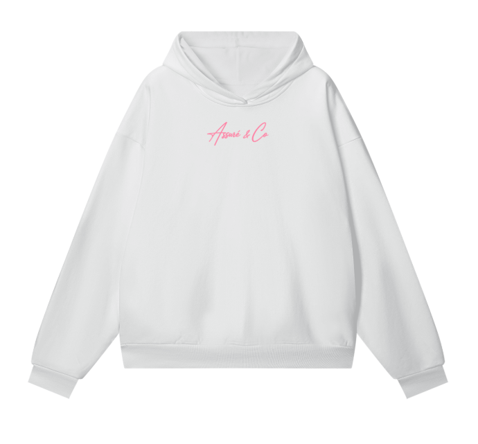 ASSURÉ & CO WOMEN’S PREMIUM HEAVYWEIGHT HIDDEN POCKET OVERSIZED HOODIE