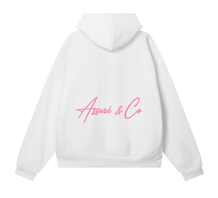 ASSURÉ & CO WOMEN’S PREMIUM HEAVYWEIGHT HIDDEN POCKET OVERSIZED HOODIE