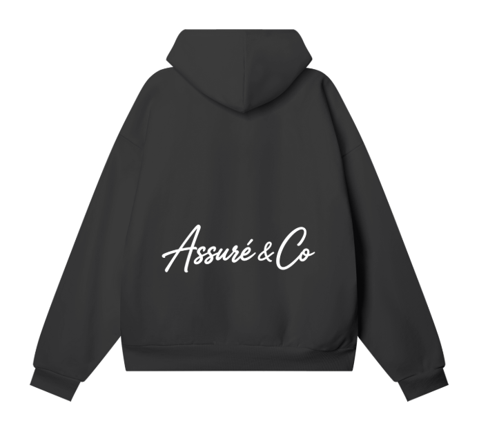 ASSURÉ & CO Men’s Heavyweight Hidden Pocket Hoodie