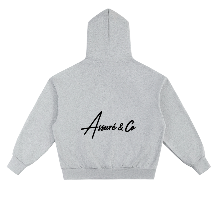 ASSURÉ & CO MEN’S PREMIUM HEAVYWEIGHT HOODIE & SHORT SET